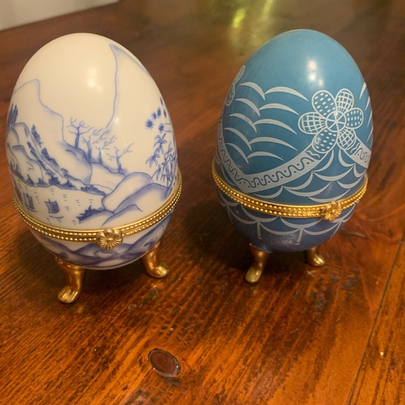 ๐ฅ๐ Wow 8 hand painted porcelain eggs ๐ - Picture 11 of 17
